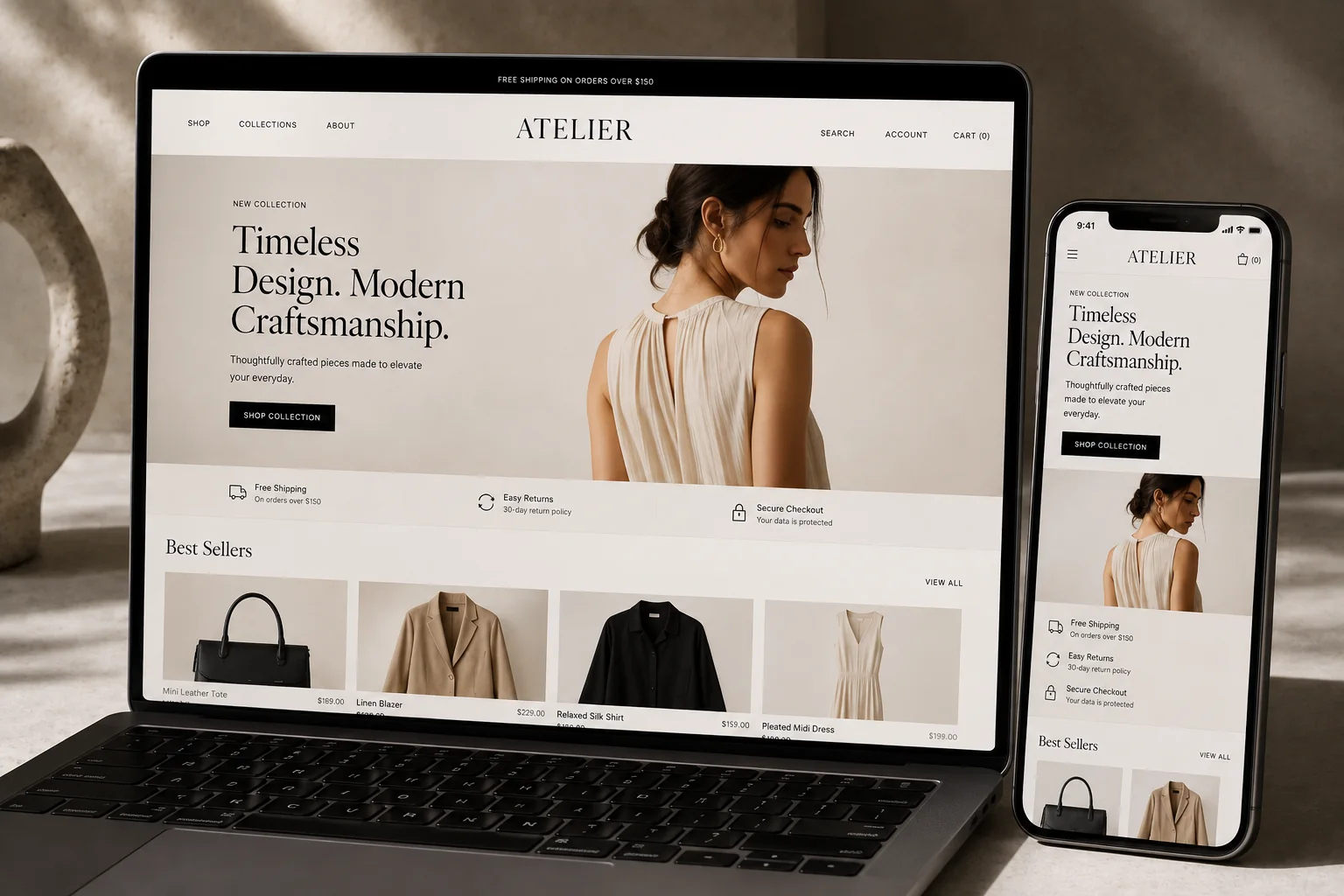 Atelier — headless commerce